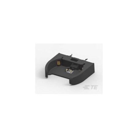 Te Connectivity Battery Holder. 3.6mm. BLK.low profile 1775485-1